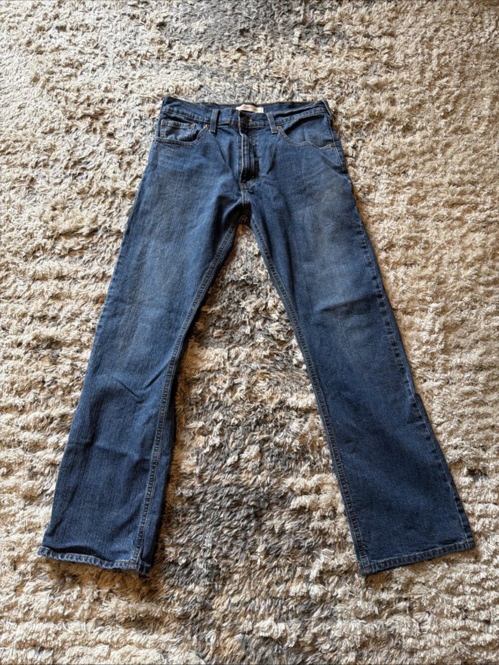 Levi Strauss Signature Bootcut Blue Jeans Men’s 30x30